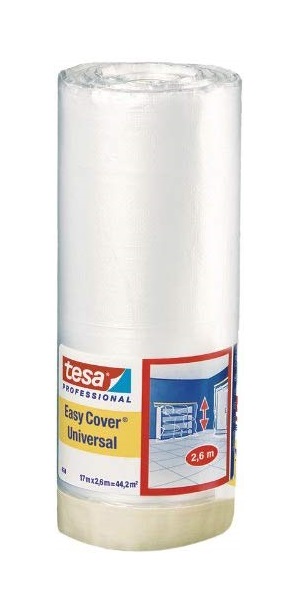 Tesa festőszalag+takaró fólia beltérre